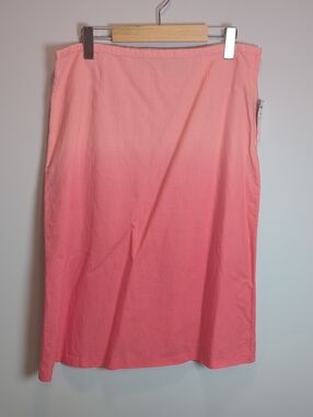 BEECHERS BROOK Fairweather Women's Pink Ombre Midi Skirt NWT
